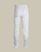 MANILA Light Beige Cotton & Linen Blend Chino