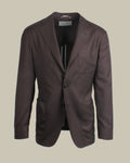Impeccable Wool Unconstructed Shirt Jacket Chocolate