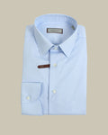 Blue Stretch Cotton Shirt