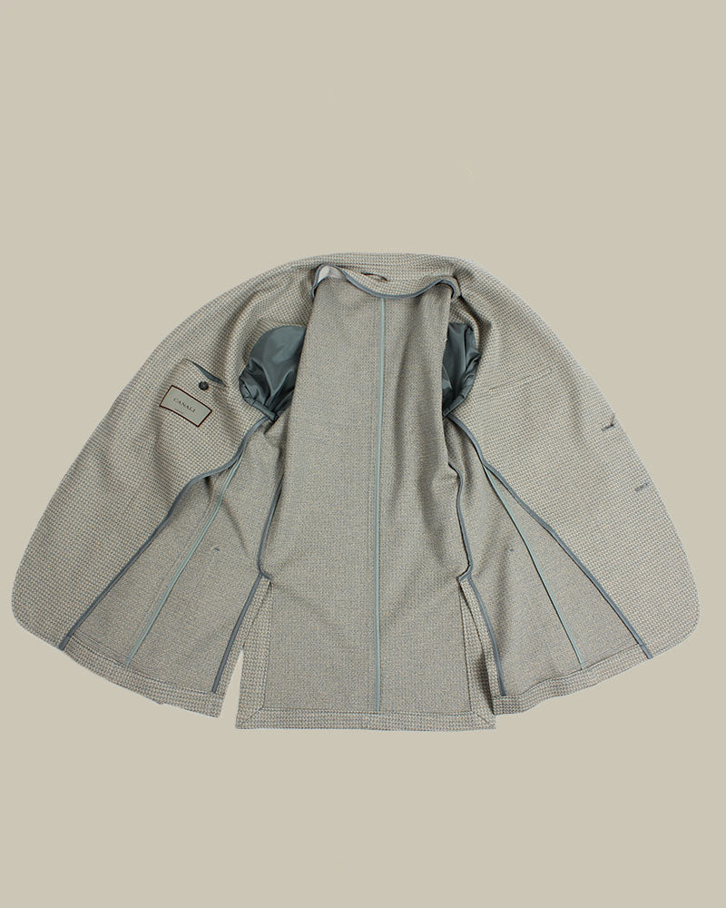 Unconstructed Honeycomb Weave Jacket