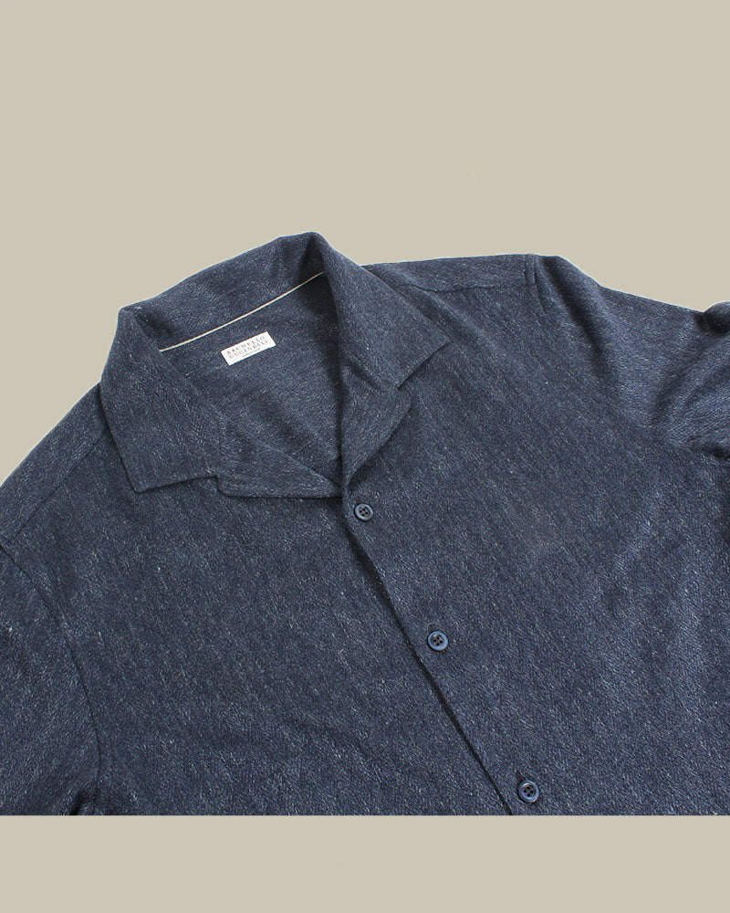 Cotton & Linen Blend Resort Shirt