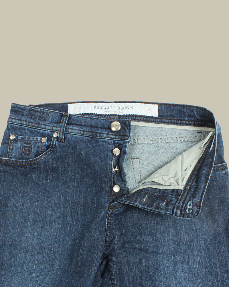 TOKYO Mid Blue Icon Jean