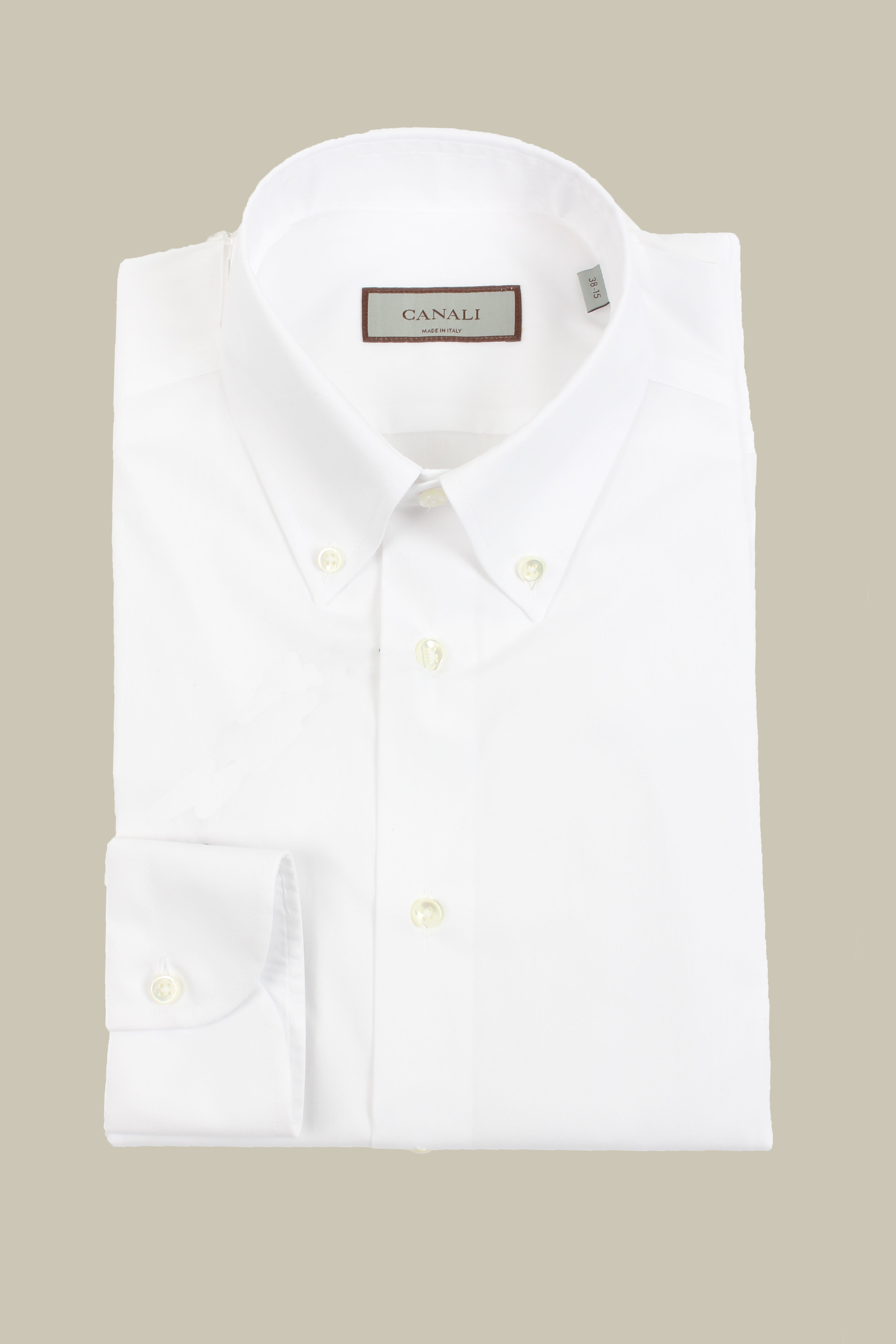 White Button Down Poplin Shirt