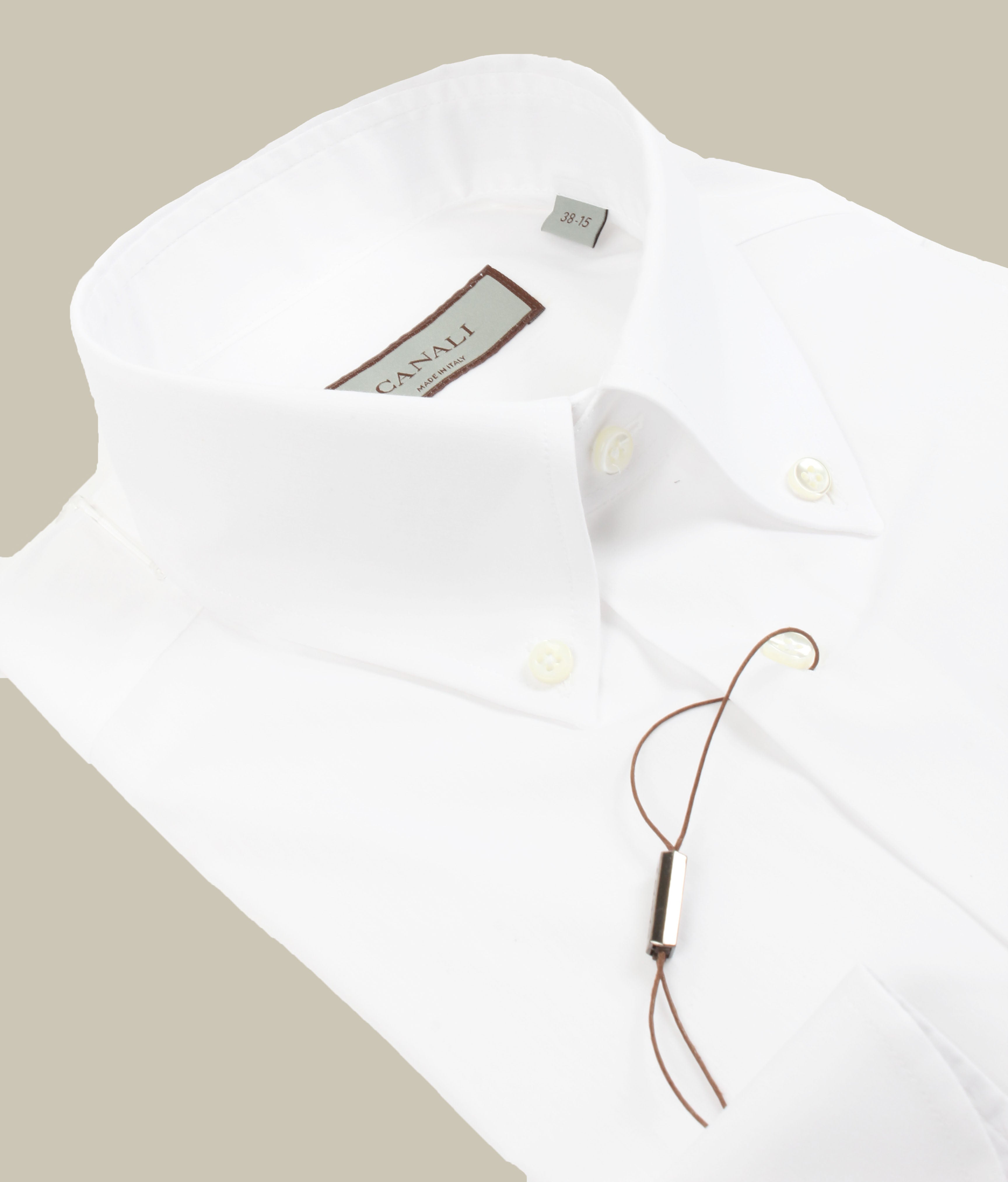 White Button Down Poplin Shirt