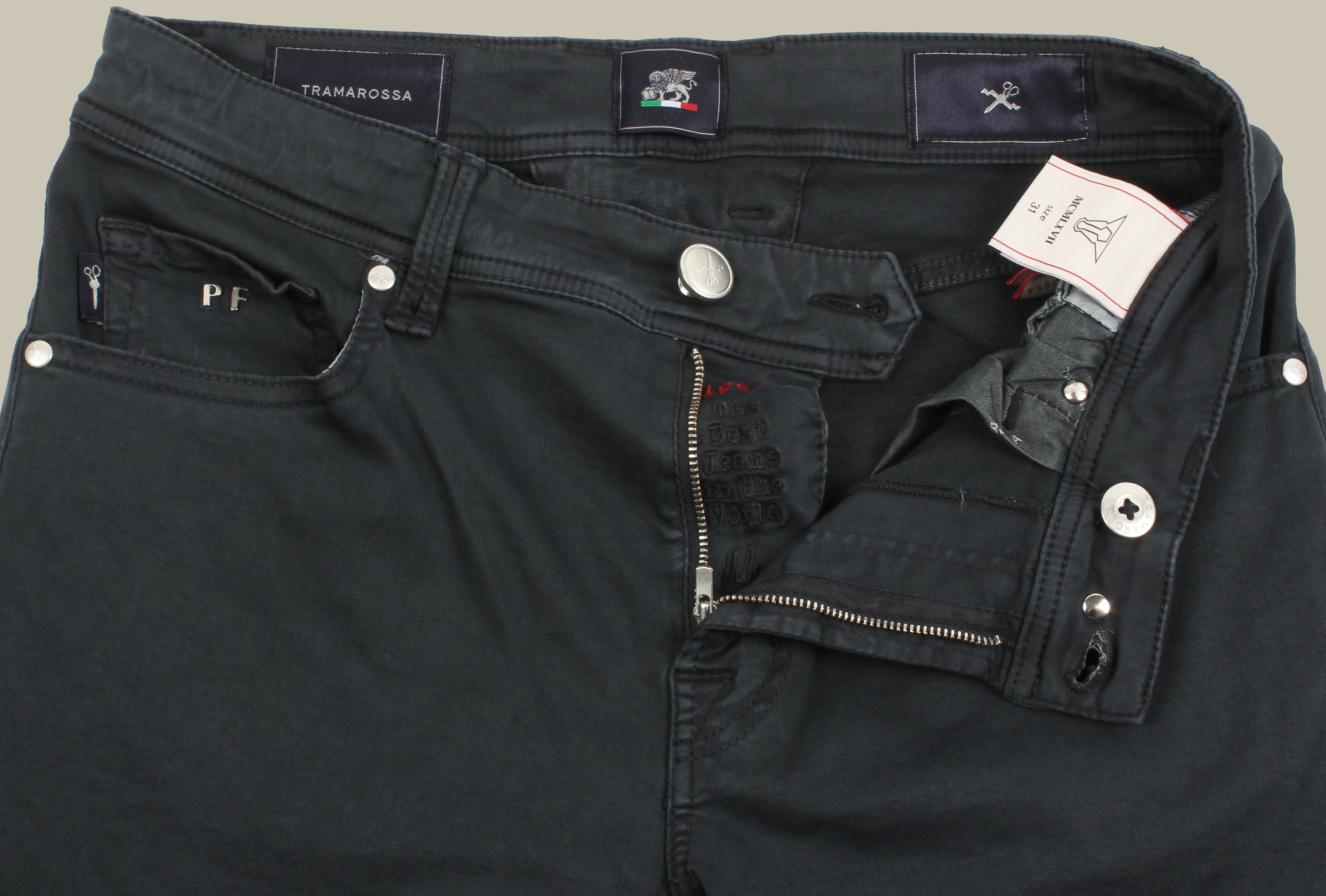 LUIS Navy Super Stretch Chino