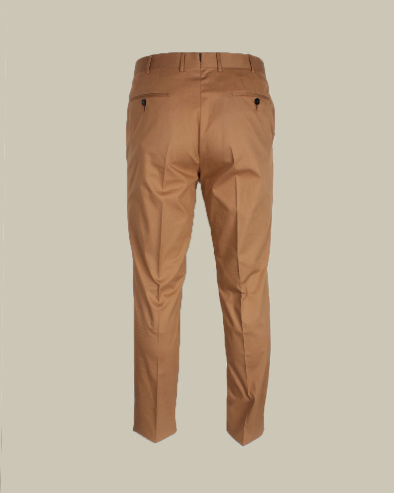 Premium Cotton Chino Tobacco