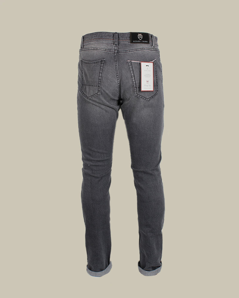 MILANO Grey Japanese Selvedge Jean