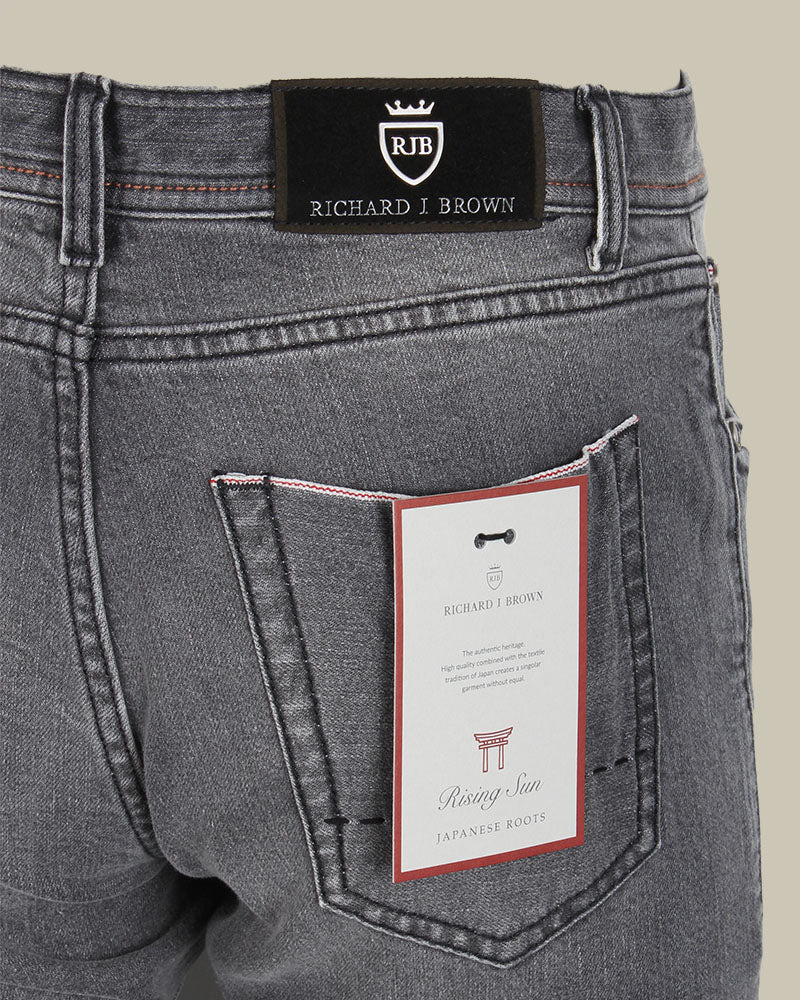 MILANO Grey Japanese Selvedge Jean