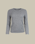 Argentina Grey Cashmere Sweater