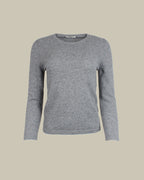Argentina Grey Cashmere Sweater
