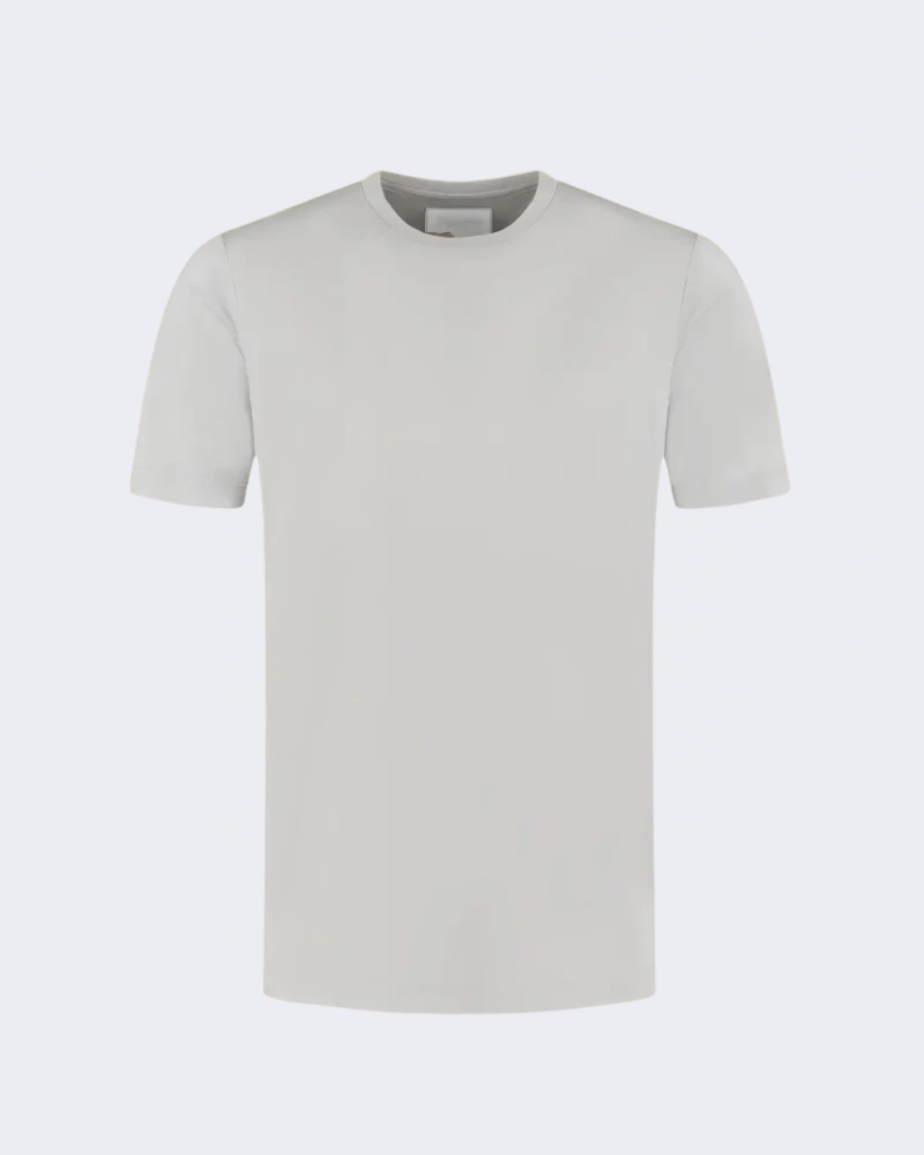 JAMES Grey Marl Merino Wool T Shirt