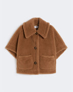 Newterzo Teddy Shearling Cape