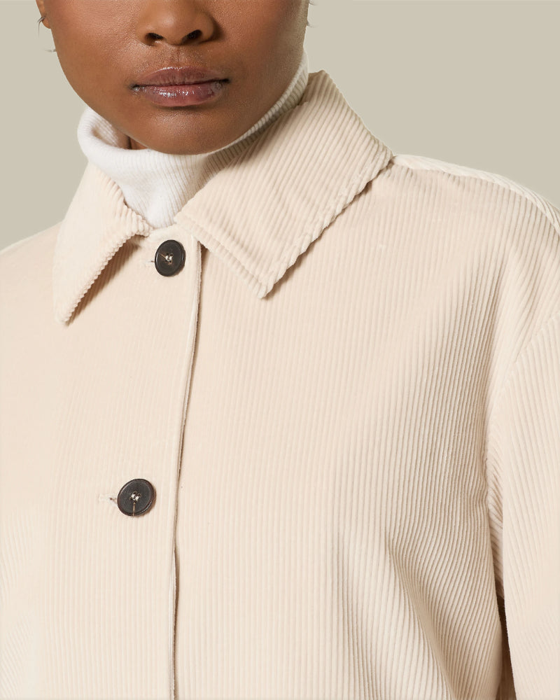 TRAU Corduroy Shirt Blouse