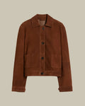 Baia Suede Boxy Jacket
