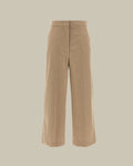 Marengo Beige Pure Brushed Wool Trouser