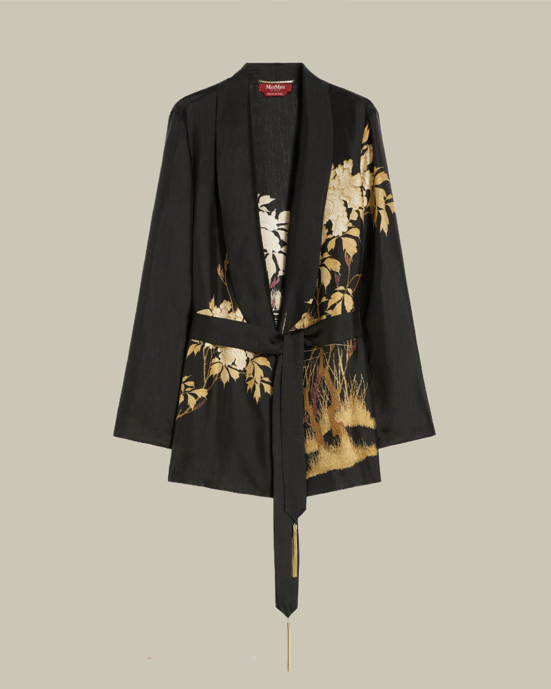 Printed Silk Tunic