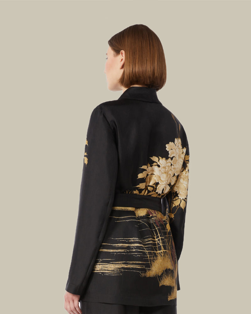 Printed Silk Tunic