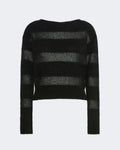Relaxed Fit Mohair Yarn Sweater