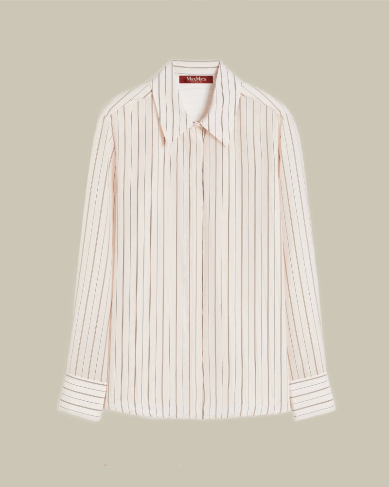 Silk Striped Shirt