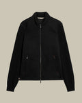 Black Brenta Hybrid Jacket