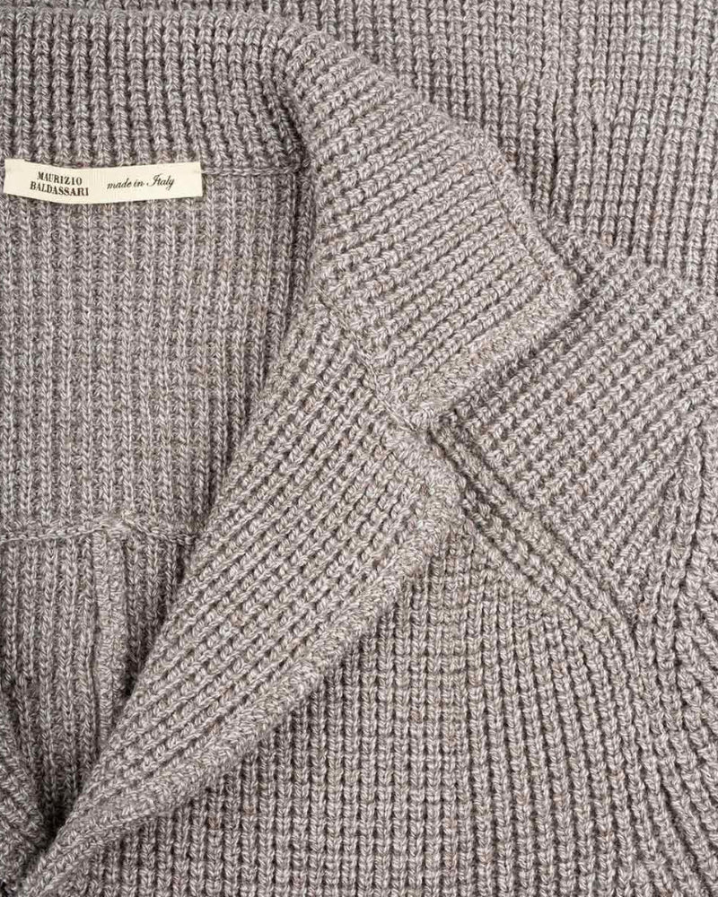 Brenta Cable Knit Swacket Beige