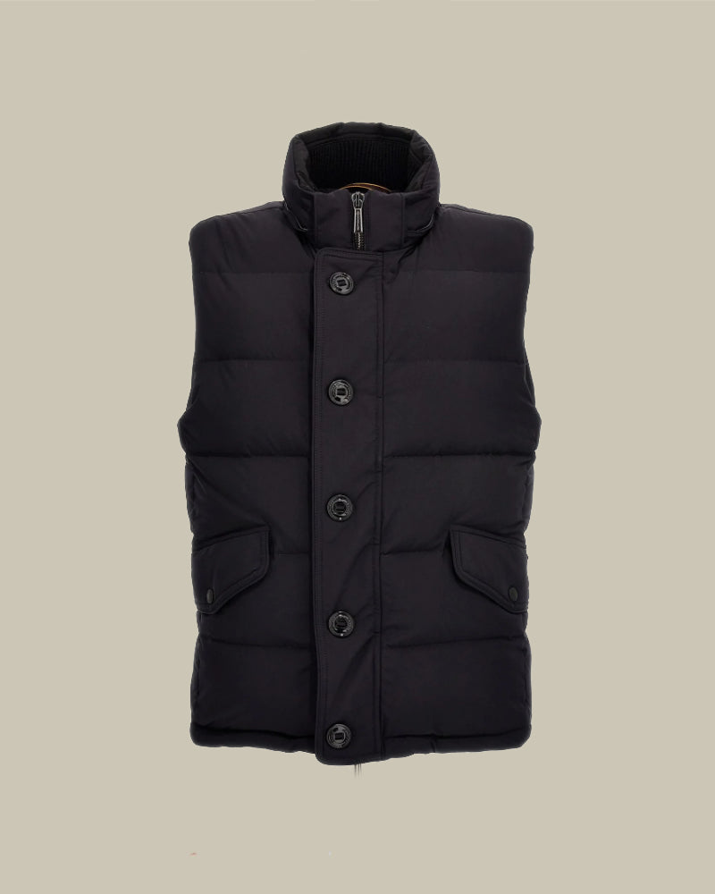 FOSCOLO Black Down Hybrid Jacket