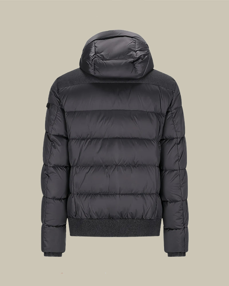 WRIGHT Grey Two Tone Down Jacket