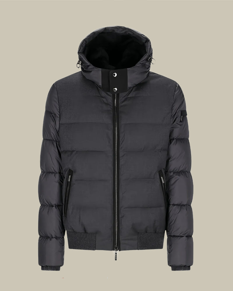 WRIGHT Grey Two Tone Down Jacket