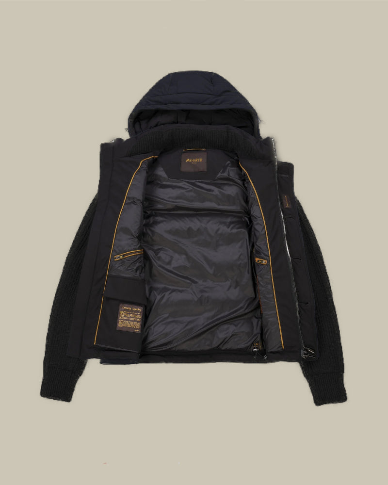 FOSCOLO Navy Down Hybrid Jacket