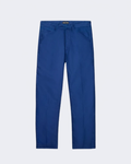 Navy Japanese Cotton Satin Carpenter Pants