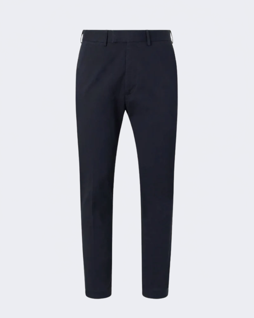 Navy Stretch Cotton Twill Chino