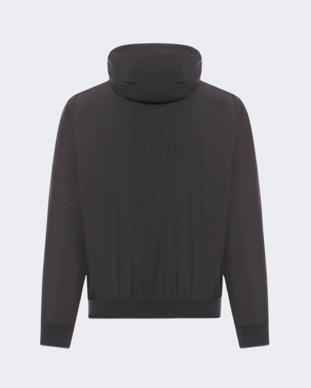ONIRO Black Hooded Bomber Jacket