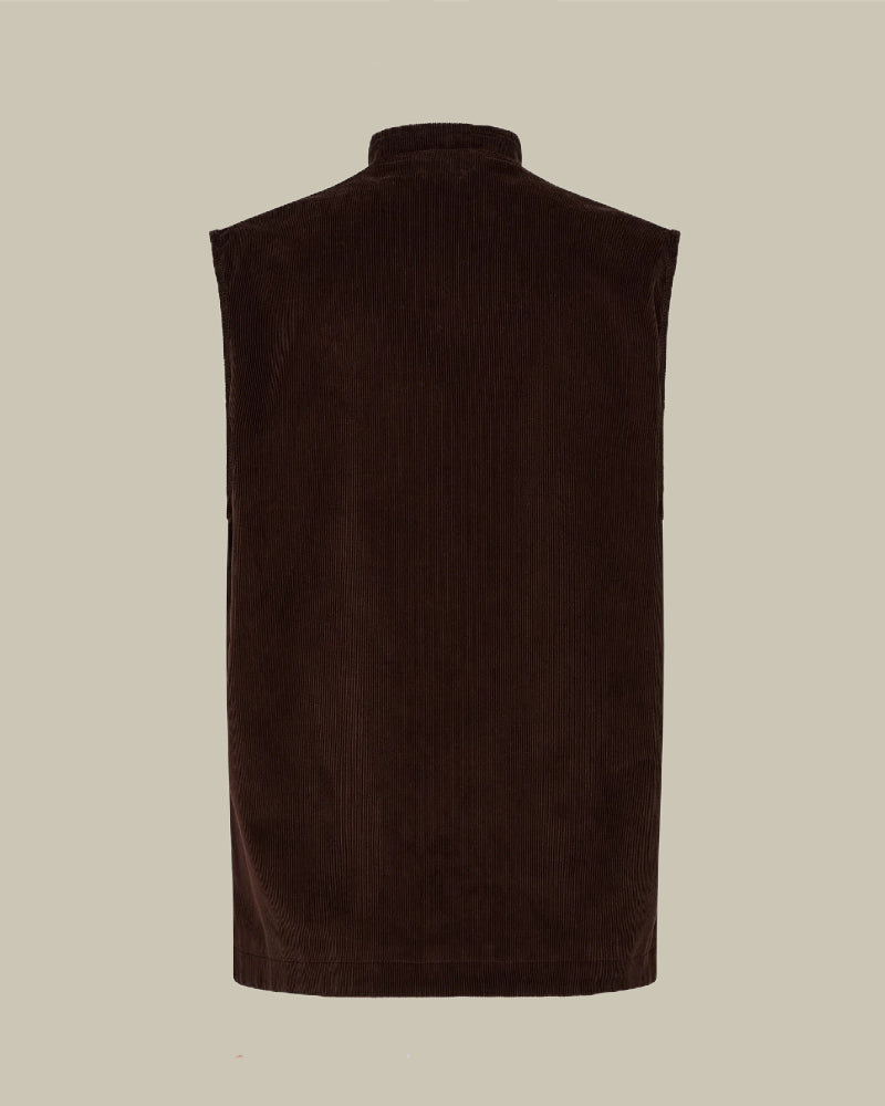 Orsett Gilet Walnut