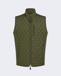 Olive Moorland Light Quilt Gilet