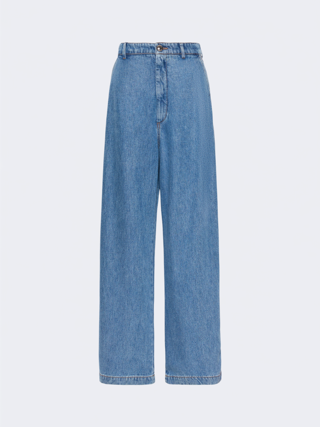 Oversized Tencel Jeans Midnight Blue