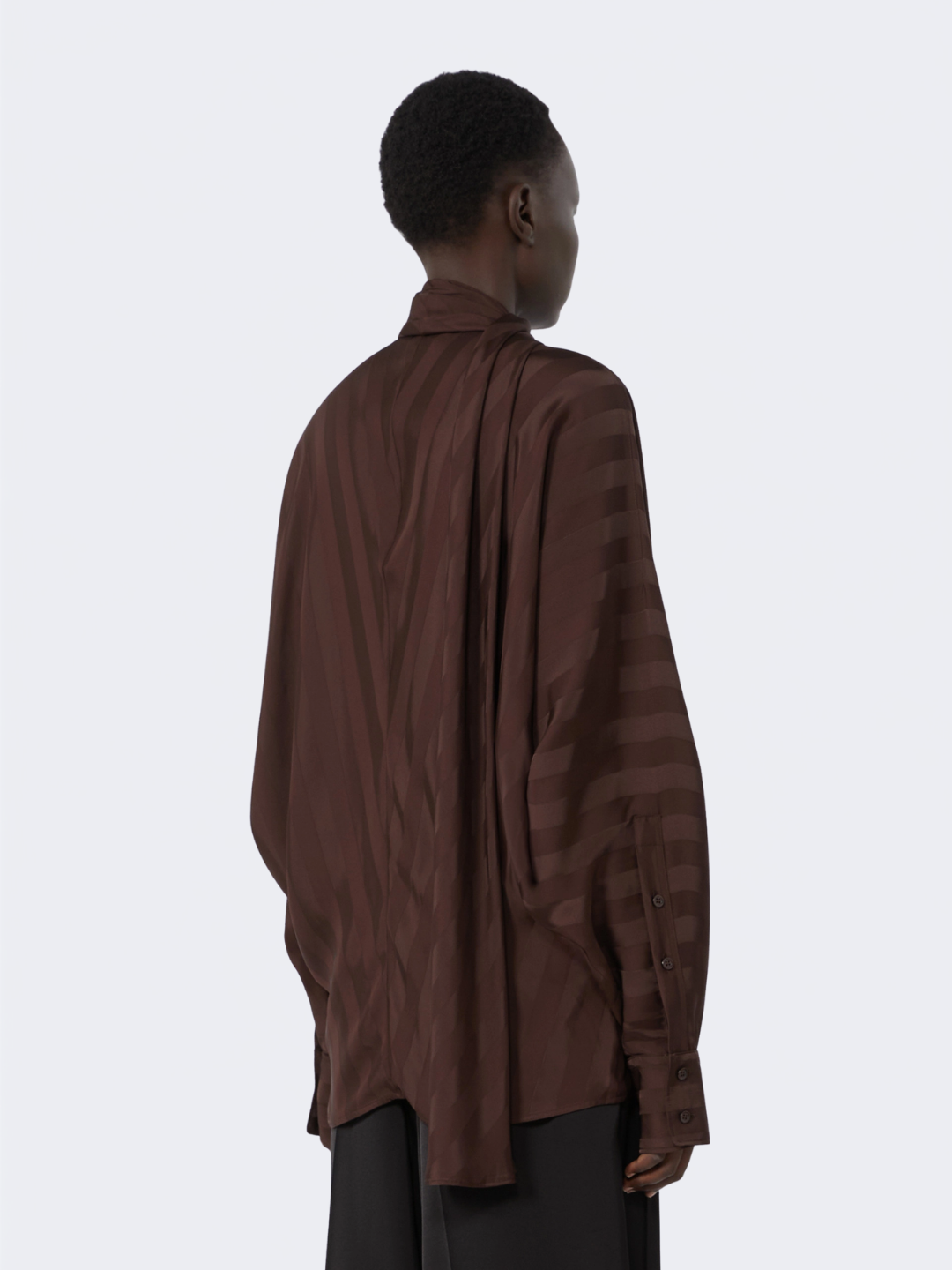Oversized Kimono Shirt Chocolate