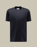 JAMES Virgin Wool Navy T Shirt