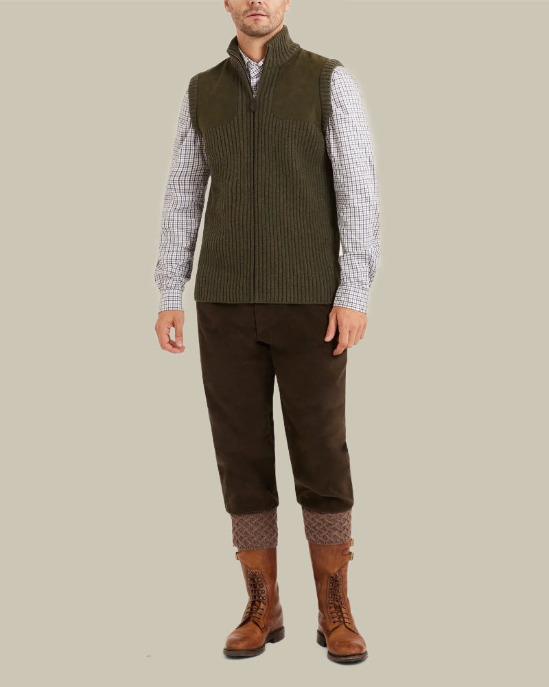 Rouge Brown Moleskin Breeks With Storm Cuff