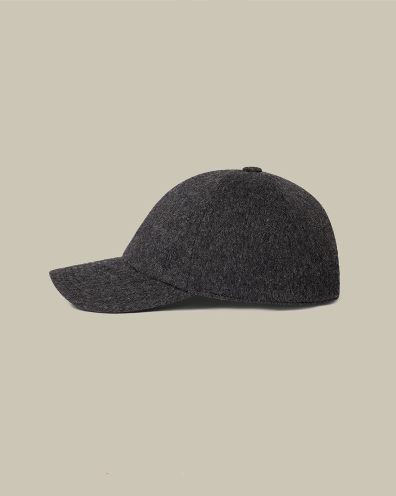 Merino Wool Cap Charcoal