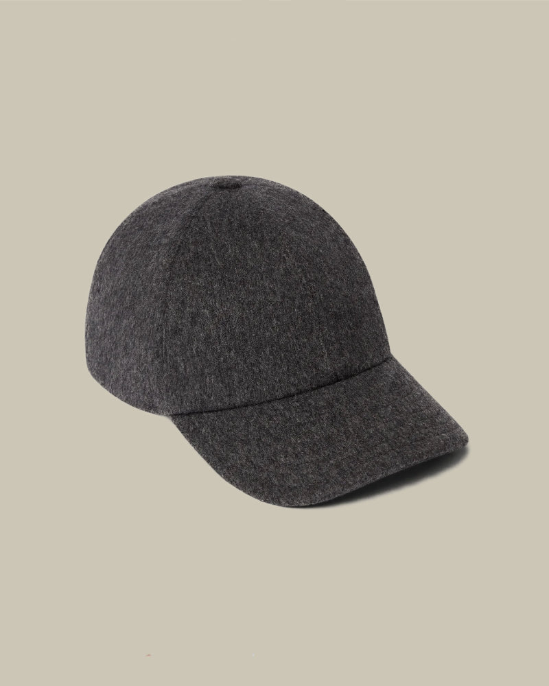 Merino Wool Cap Charcoal