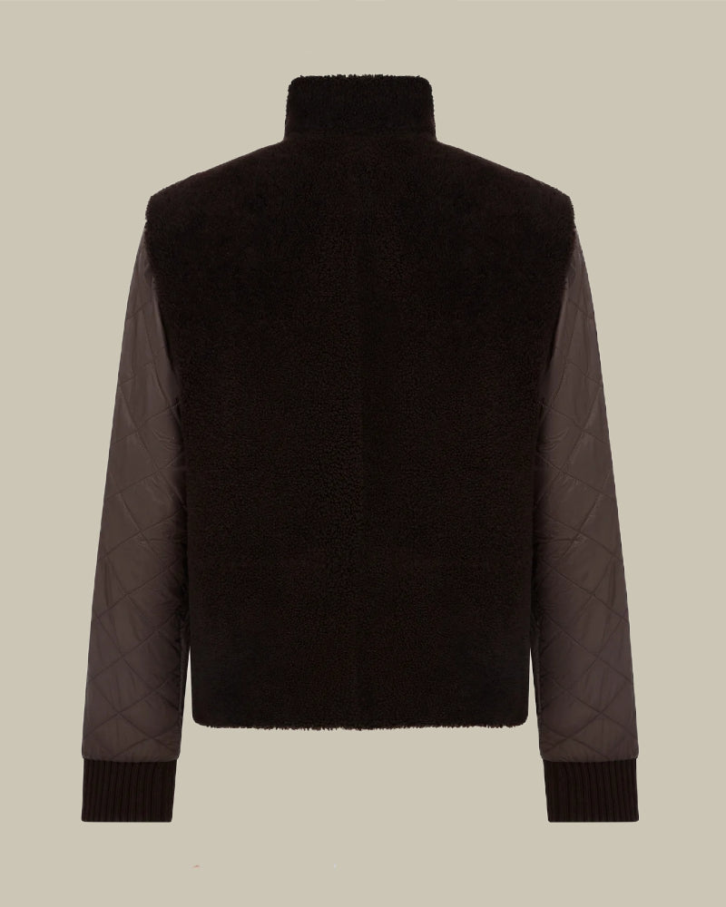 Brown Shearling Jacket