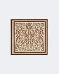 Rose & Scroll Silk Scarf