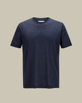 JAMES Navy Merino Wool T Shirt