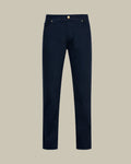 TOKYO Navy Cashmere Blend 5 Pocket Trouser