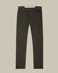 TOKYO Mocca Cashmere Blend 5 Pocket Trouser