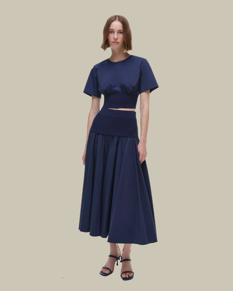 Stella Maxi Skirt Midnight