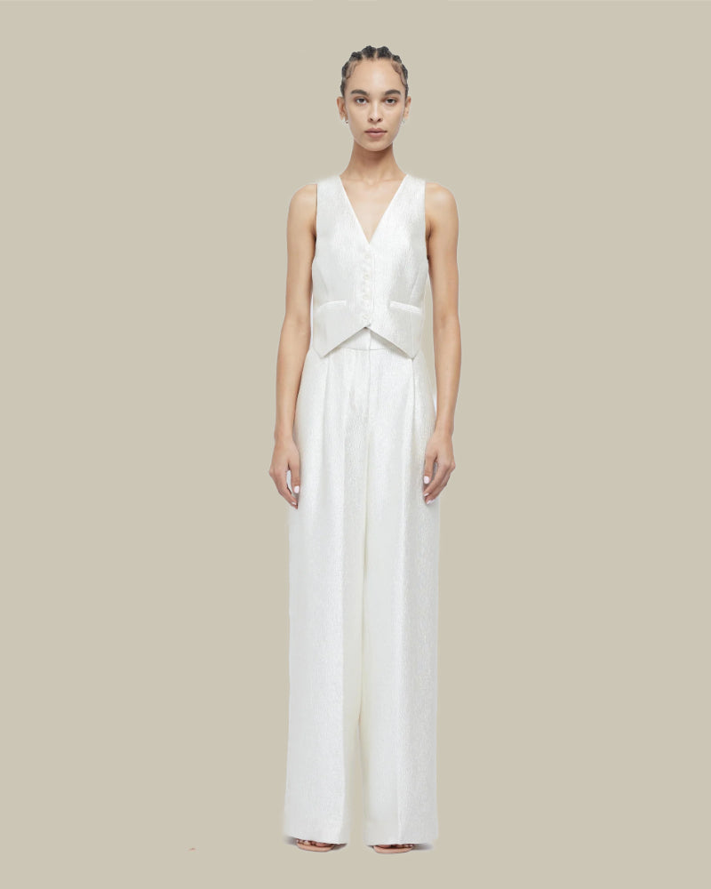 Malcolm Textured Satin Pant