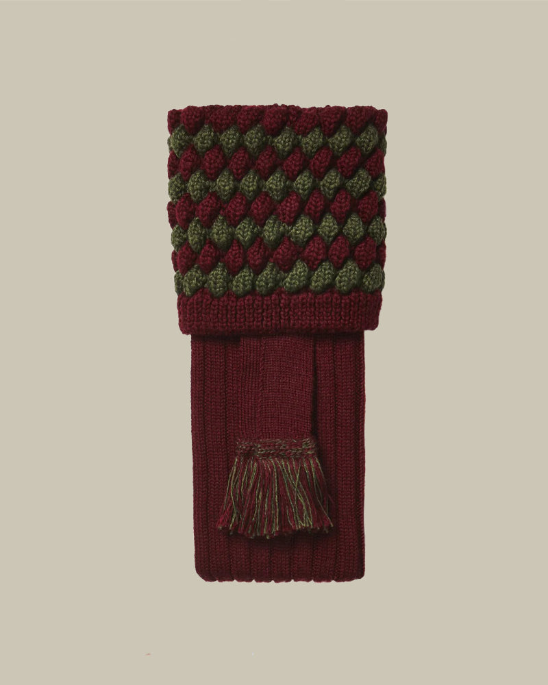 Three Dimensional Top Field Sock