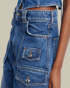 Midnight Blue Denim Cargo Trouser
