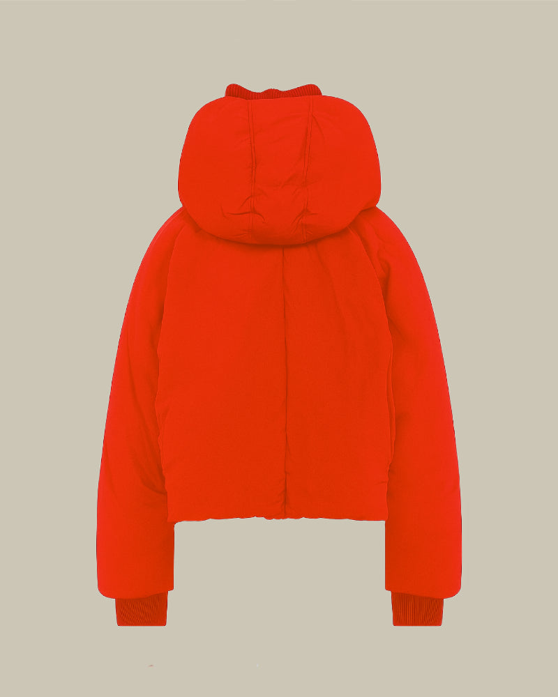 Glizia Red Quilted Jacket